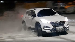 Hyundai Tucson Karda Yanlama drift [upl. by Arrik]