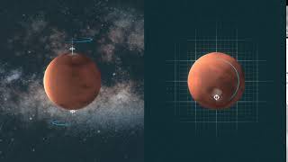 Precession on Mars  Animation [upl. by Kired]