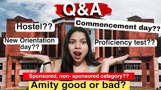 All about AMITY UNIVERSITY NOIDA  Orientation Day  Fees  Admission Good or Bad [upl. by Onofredo]