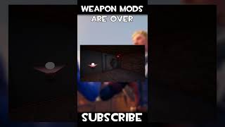 WEAPONS MODS ARE BEING REMOVED shorts fortnite gaming viral [upl. by Nilesoj]