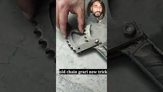 new invention with using old chain  experiment newinventions diy viralposts [upl. by Ayotaj722]