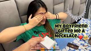 Surprised Her With Necklace 💎  RajatBornstar  Swati Monga surprise couplevlog rajatswati [upl. by Eleirbag]