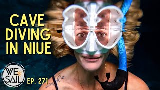 Cave Diving UNDER Niue  EPISODE 271 [upl. by Shep562]