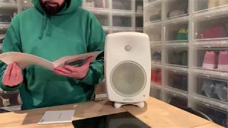 Unboxing  Genelec G Four Active Speaker Genelec [upl. by Assirod]