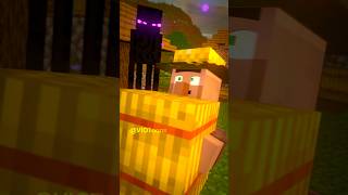 36  EnderMan❌ ScaryMan✅  shorts minecraft [upl. by Nomzzaj]