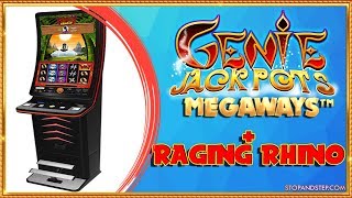 GAMBLING on Slots at William Hill  MegaWays  Genie Jackpots  More [upl. by Eninnaj]