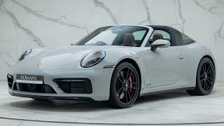 2021 Porsche 911 992 Targa 4 GTS  Crayon  Walkaround  Engine amp Exhaust Sound [upl. by Amarillas]