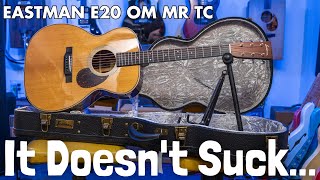 Talking myself out of buying this eastmanguitars E20OMMRTC [upl. by Ailet]