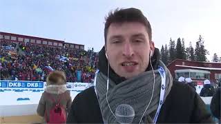 BIATHLON  Ostersund  WC 2019  Mens Pursuit  10032019 [upl. by Shirley]