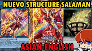 Nuevo Structure Deck Salamangreat Asian English Raging Phoenix ¿Y TCG Cuando YuGiOh  TeamSetoX [upl. by Aerdnaek975]