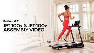 Reebok Jet 100xJet100z Assembly Video [upl. by Aliuqehs]