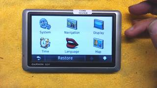 Tutorial and Operation Instructions for Garmin Nuvi 1300 1350 1450 1490 GPS [upl. by Ferdinand]