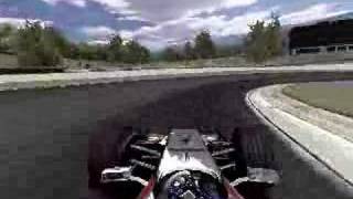 RFactor McLaren MP420 Barber Motorsports Park 59771 [upl. by Doelling]