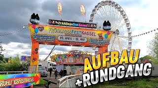 Frühlingsfest Kassel 2024  Aufbau Video  Rundgang [upl. by Oek]