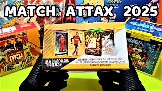 TOPPS MATCH ATTAX 2025 Unboxing [upl. by Onez]