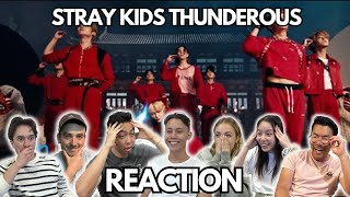 HYPE AS  Stray Kids quot소리꾼Thunderousquot MV REACTION [upl. by Tnemelc852]