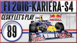 F1 2016  Kariéra  S4  89  Nej Okamžiky 4 Sezóny  Český Lets Play [upl. by Bocoj]