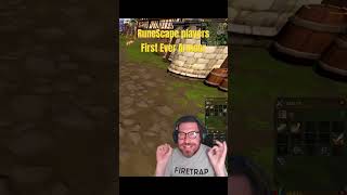 RuneScape New Player Reactions to First Armour gaming runescape runescape3 gamingmemes [upl. by Jayne]