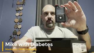 Mike with Diabetes  Medtronic 780G Unboxing [upl. by Ainimre]