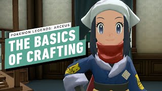 Pokemon Legends Arceus Walkthrough  The Basics of Crafting [upl. by Keli222]