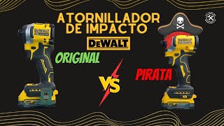 Atornillador de impacto dewalt vs pirata [upl. by Naitsabes]