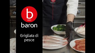 Grigliata di pesce con le griglie Baron [upl. by Judson]