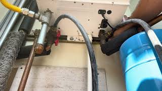 Tankless water heater flush [upl. by Boorman13]