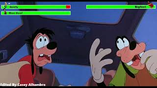 A Goofy Movie 1995 Bigfoot Chase with healthbars [upl. by Stephi180]