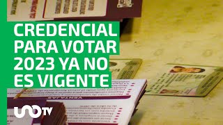 Credencial para votar 2023 ya perdió vigencia INE llama a renovar un millón de plásticos [upl. by Adnek432]