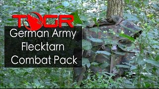 German Army Flecktarn Combat Pack [upl. by Ayikur]