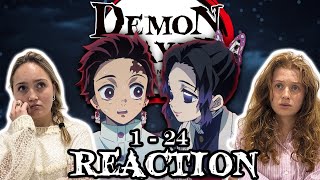 Demon Slayer 1x24 REACTION  quotRehabilitation Trainingquot [upl. by Jauch]