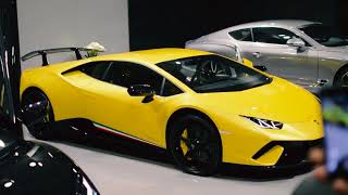 Lamborghini Huracan Performante BRUTAL REVVING at Zagreb Auto Show [upl. by Buck]