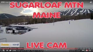 Sugarloaf Mountain Maine  LIVE cam [upl. by Berne]