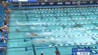 4 x 200 Freestyle Relay  2010 Mutual of Omaha Pan Pacific Championships [upl. by Margreta]