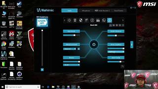 Tutorial of Nahimic 2 on MSI GS63 Gaming notebooks  MSI INDIA [upl. by Anitnamaid]