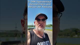 May 11 2024 3rd DRK charity run Germersheim 5k and visit to Germersheim Fortress running [upl. by Gnouhc]