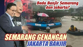 Kok Beda Semarang Genangan Jakarta Banjir [upl. by Elletnohs]