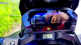 🥳Honda NC750X DCT already 60 000 km on road 🤜🤛E86S24 [upl. by Suiddaht]