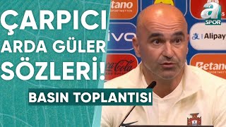 Türkiye  Portekiz Maçı Öncesi Roberto Martinezin Basın Toplantısı  A Spor  Ana Haber [upl. by Spindell]