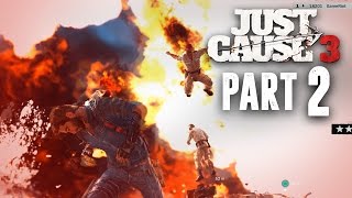 Just Cause 3 Walkthrough Part 2  ROCKET ENGINE EXPLOSIVES JC3 PC Gameplay 1080p 60fps [upl. by Fazeli]