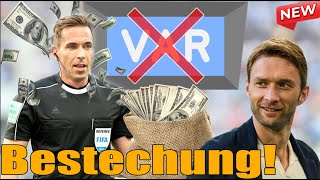 VARSkandal beim Super CUP Schiedsrichter Tobias Stieler erhielt Bestechungsgelder aus Leverkusen [upl. by Noissap]