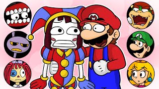 The Amazing Digital Circus Meets Super Mario [upl. by Thebault346]