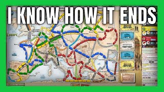 I Have an Incredibly Deep Understanding of the Ticket to Ride Europe Game Situation or not [upl. by Licec937]