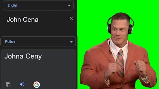 John Cena In different languages meme [upl. by Lawtun656]