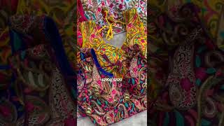 KASHMIRI WORK viralvideo subscribe shorts reels trending blouse onlineshopping order [upl. by Phylys96]