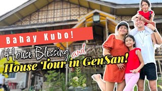 Bahay Kubo in GenSan  House Tour and House Blessing  Melason Family [upl. by Angy]