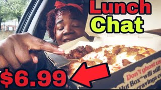 BUDGET LUNCH MUKBANG AND CHIT CHAT PLUS WORKING UBER EATS amp INSTACART [upl. by Clarita]