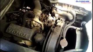 Toyota 2C Engine View [upl. by Goldie]