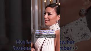 Eva Longoria shares that she met her husband at the Los Angeles County Museum of Art shorts [upl. by Donaghue]