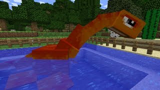 Minecraft Dinosaurs  Part 28  Wild Plesiosaur Test [upl. by Armanda]